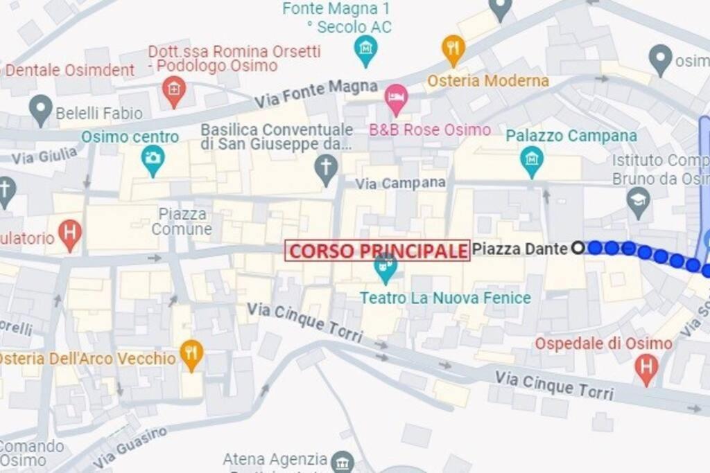 Osimo Nel Cuore Del Centro, Free Wi-Fi E Netflix Apartment Exterior photo